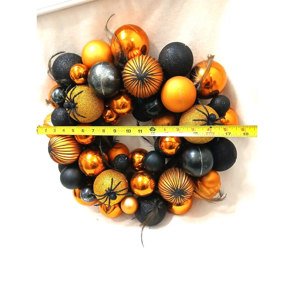 Spider Wreath Halloween Large 18